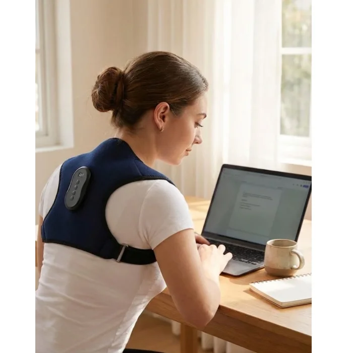 BUĞZ Sırt ve Omurga İçin Akıllı Masajlı Duruş Destek Kemeri