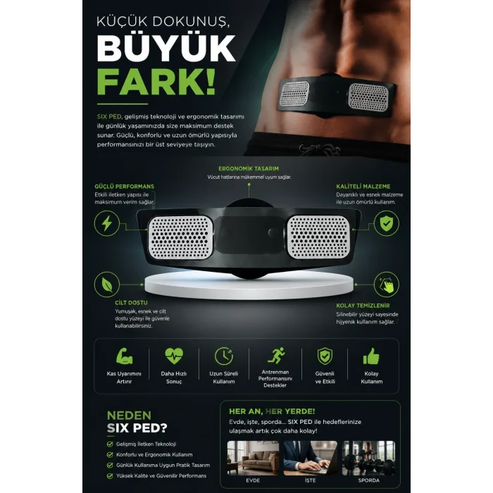 BUĞZ Six Ped Yedek Pedleri İle Cihazınızı Yenileyin, Antrenman Gücünü Artırın.
