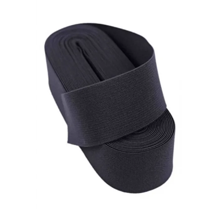 BUĞZ Siyah  - 3cm Paça Lastik Geniş 10mt. Bx40