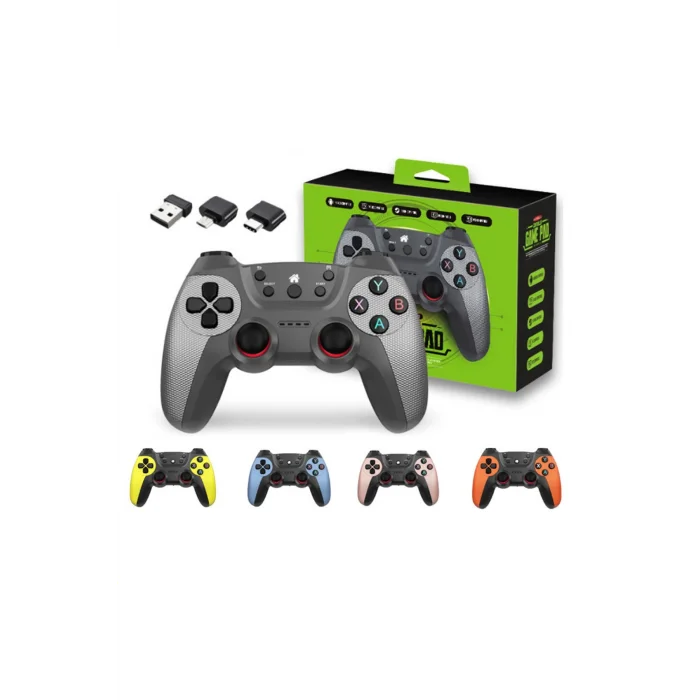 BUĞZ Siyah bluetooth bağlantılı kablosuz gamepad PC uyumlu garantisiz 1 adet - Elektronik
