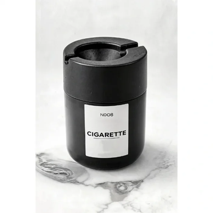 BUĞZ Siyah Cam Küllük