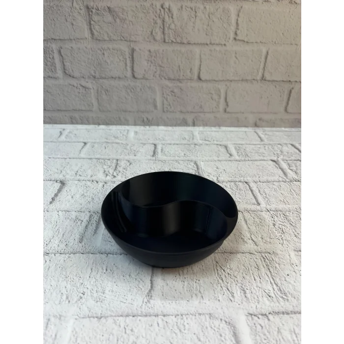 BUĞZ Siyah Çerezlik Kase Seti 4 Adet 3x12 cm - Lisinya