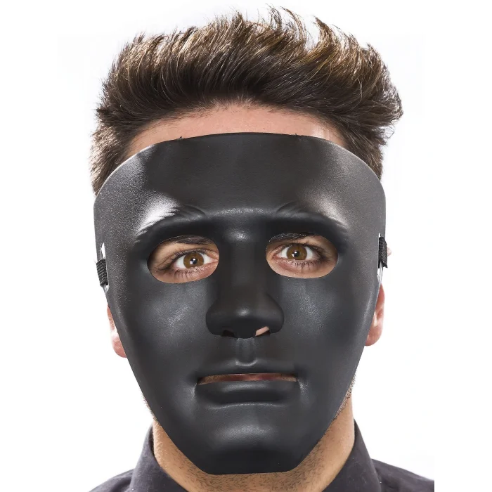 BUĞZ Siyah Hip Hop Jabbawockeez Dans Maskesi