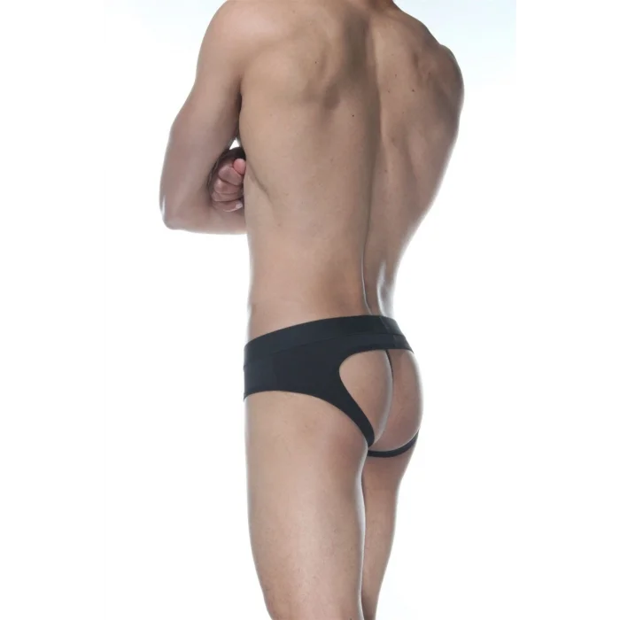 BUĞZ Siyah Jockstrap Erkek İç Giyim