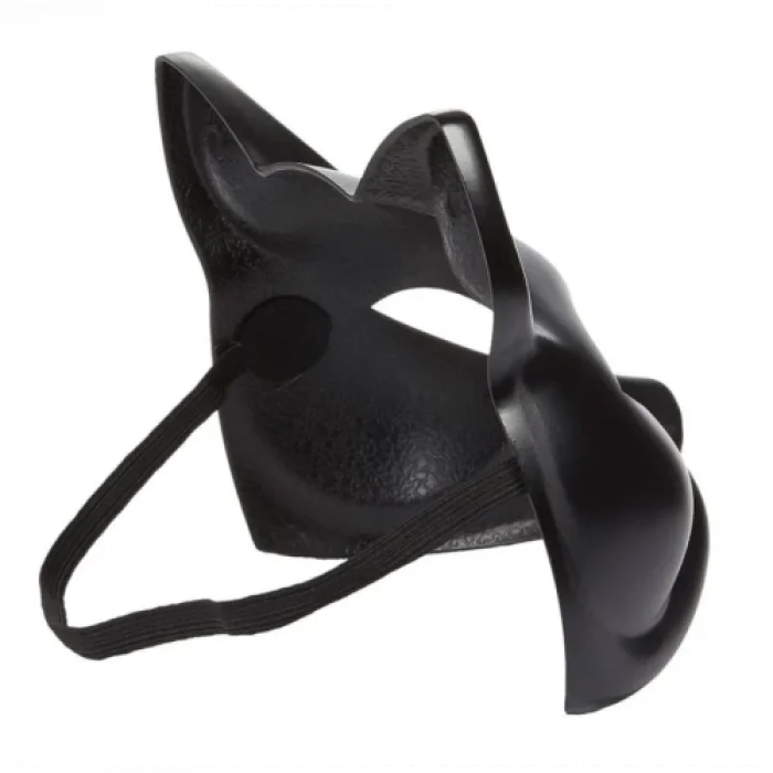  Siyah Renk Lüks Kedi Maskesi
