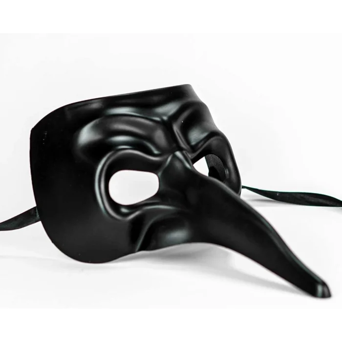 BUĞZ Siyah Uzun Burun Veba Doktoru Maskesi