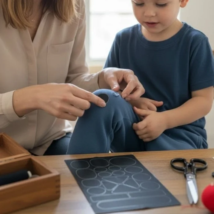 BUĞZ Siyah Yapışkanlı Yama Tamir Bantları
