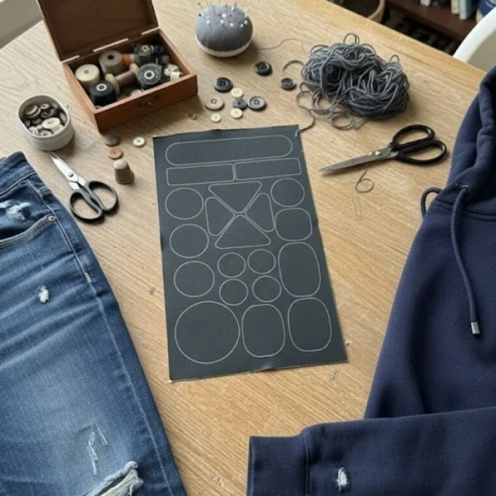 BUĞZ Siyah Yapışkanlı Yama Tamir Bantları