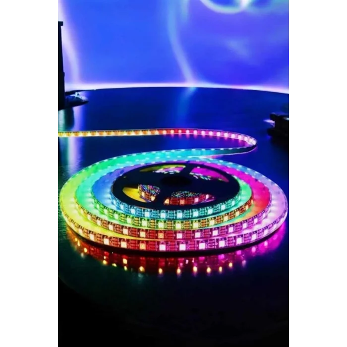  Smart Şerit Led TV Arkası Renkli Kumandalı 10 Metre