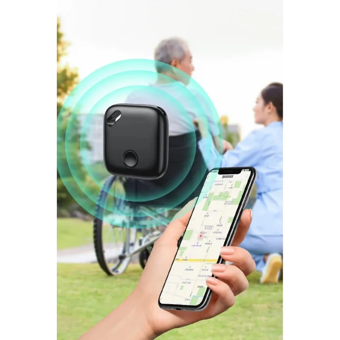 BUĞZ Smart Tag Airtag Akıllı Takip Cihazı Apple My Find Uyumlu Beyaz