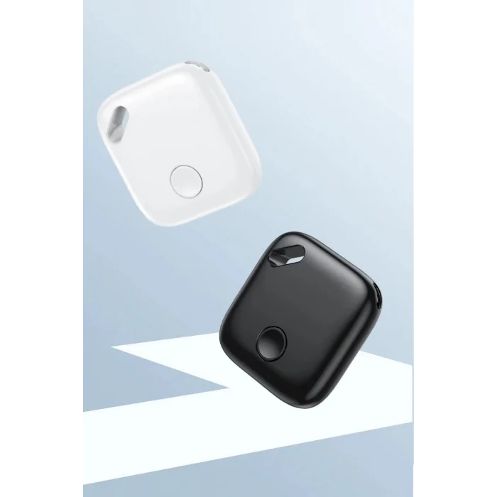 BUĞZ Smart Tag Airtag Akıllı Takip Cihazı Apple My Find Uyumlu Beyaz