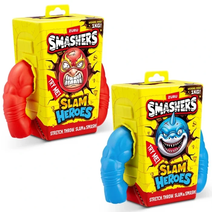 BUĞZ Smashers Slam Heroes Esneyen Figür GIO-MHR12000 - 1  Adet Fiyatıdır
