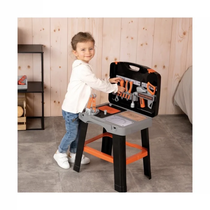 BUĞZ Smoby Black & Decker OBY B+D Bricolo Akıllı Çalışma Tezgahı