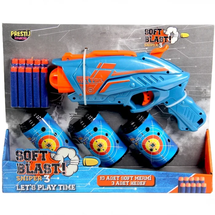 Sniper 3 Soft Blast Dart Atan Oyuncak