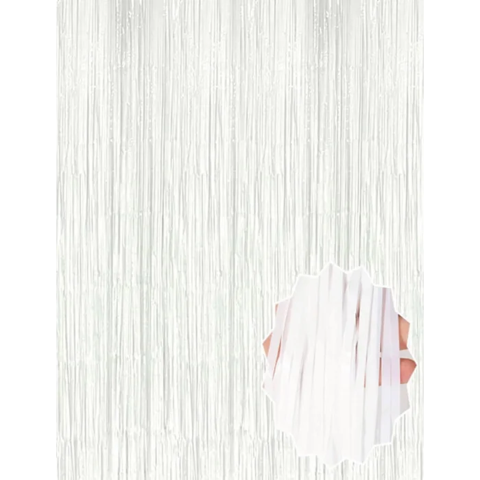  Soft Beyaz Renk Duvar ve Kapı Perdesi