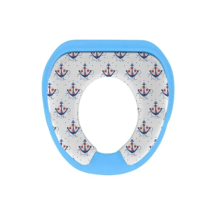 BUĞZ Softy Jumbo Kids Çocuk-Bebek Yanlardan Tutmalı Yumuşak Süngerli Klozet Kapağı Adaptörü