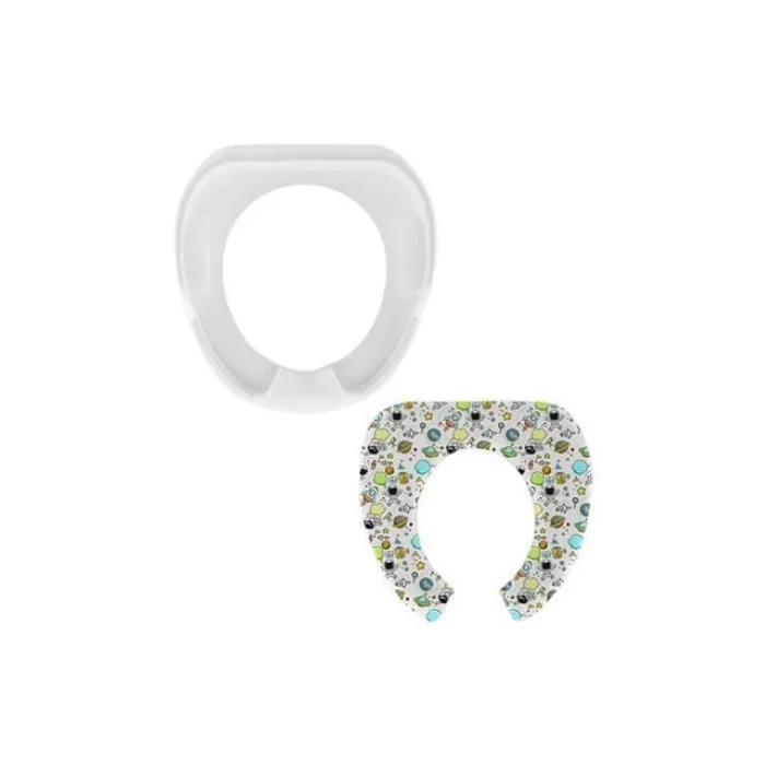 BUĞZ Softy Jumbo Kids Çocuk-Bebek Yanlardan Tutmalı Yumuşak Süngerli Klozet Kapağı Adaptörü ( BUĞZ )