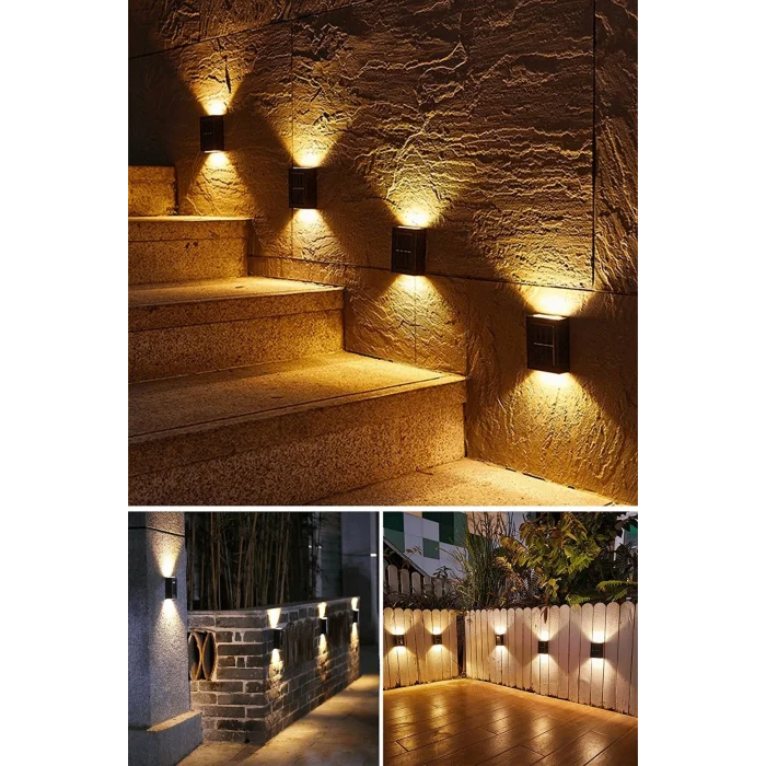 BUĞZ Solar Aplik Çift Taraflı Lamba