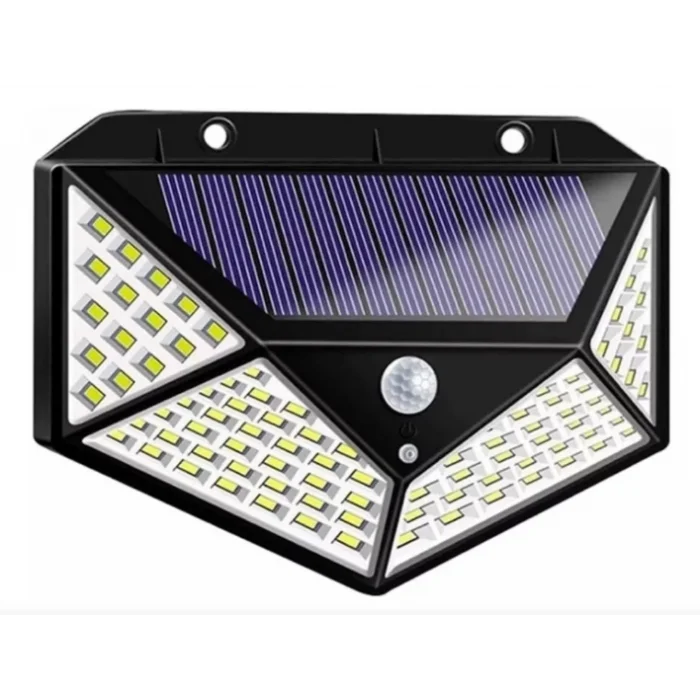 BUĞZ Solar Hareket Sensörlü Duvar Lambası 100 Led Mz-303