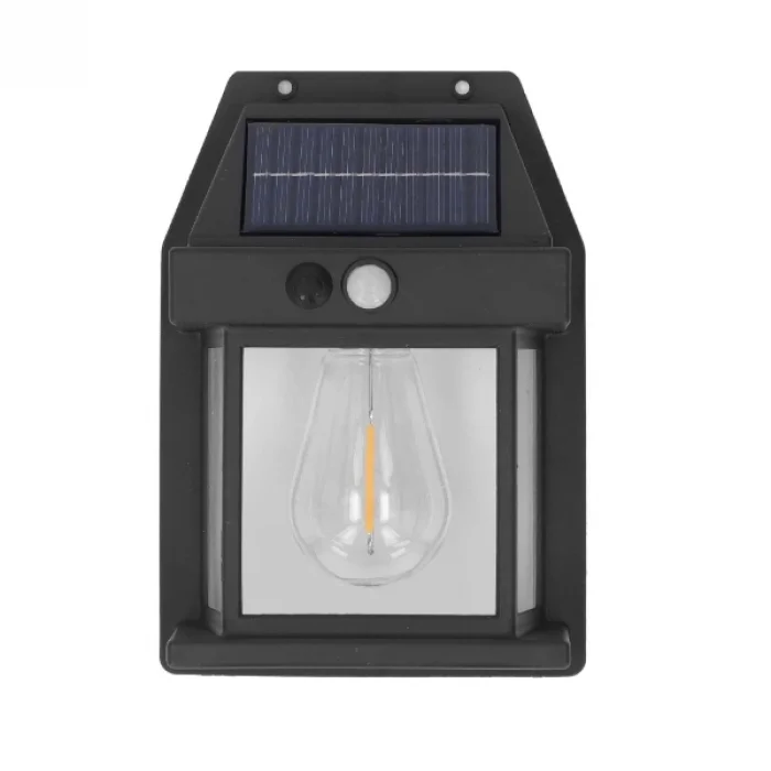 BUĞZ Solar Rustik Ampullü Duvar Lambası - Gün Işığı