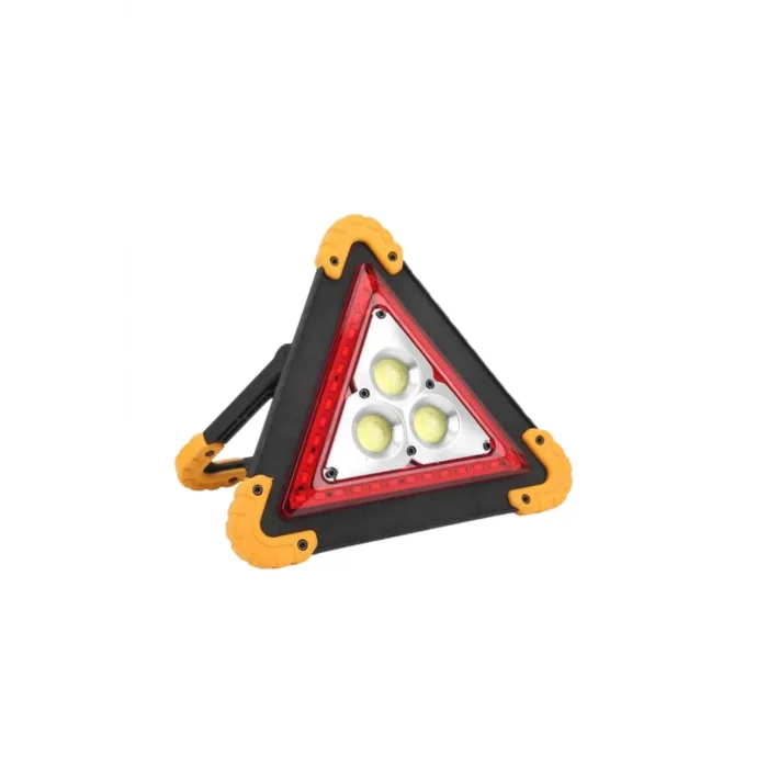 BUĞZ Solar Şarjlı Çok Fonksiyonlu Reflektör Işıklı Ikaz Lambası Acil Durum Reflektörü Acil Durum Uyarı Lambası