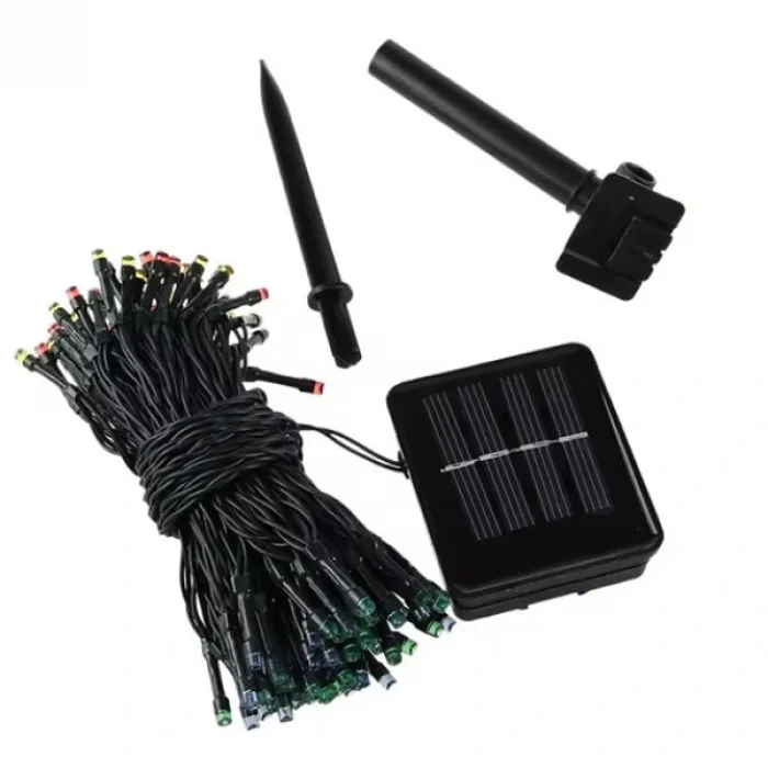 BUĞZ Solar Siyah Kablo Bahçe Aydınlatması