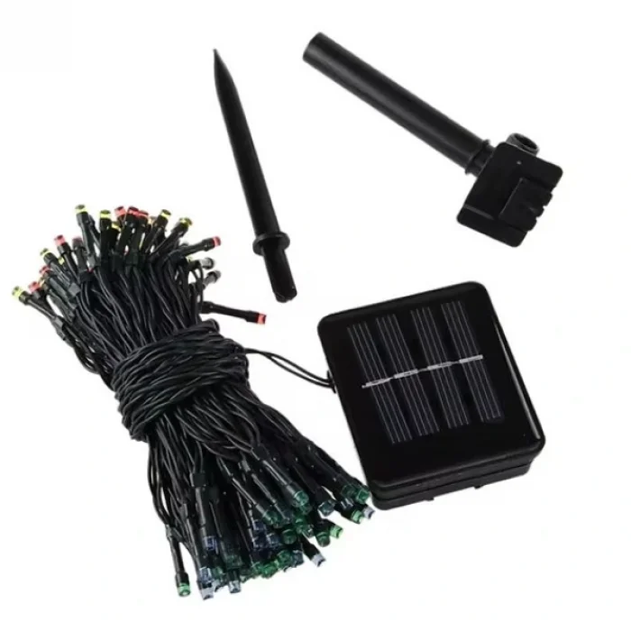 BUĞZ Solar Siyah Kablo Bahçe Aydınlatması
