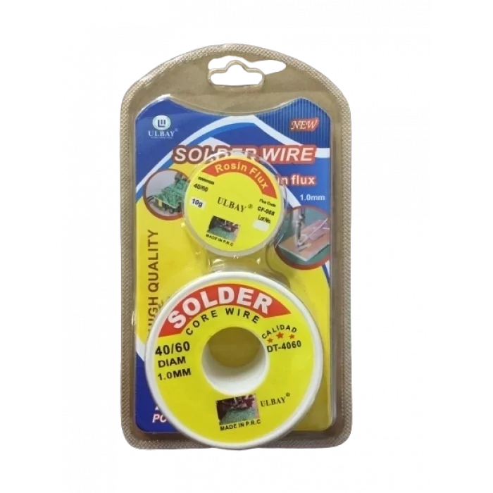 BUĞZ Solder Wire+rosin Lehim Teli Ve Pastası 2li Set