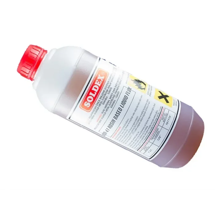  Soldex ASR41 1 LT - Reçine Bazlı Kırmızı Lehim Suyu