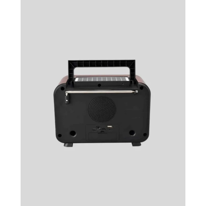 BUĞZ Şömine Efektli Solar Hoparlör Bluetooth 5.3 Radyo AUX USB TF Destekli