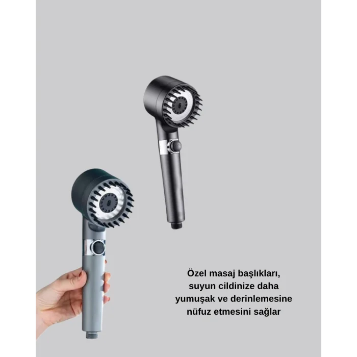 BUĞZ Spa Masaj Uçlu Duş Başlığı – Yorgunluğu Gideren Rahatlatıcı Duş Deneyimi