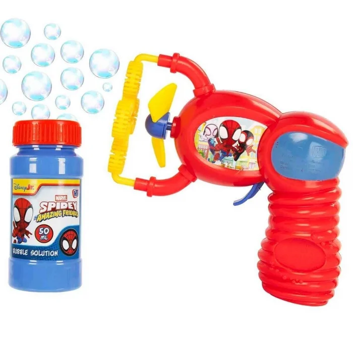 BUĞZ Spidey And His Amazing Friends Bubble Flurry Köpük Tabancası