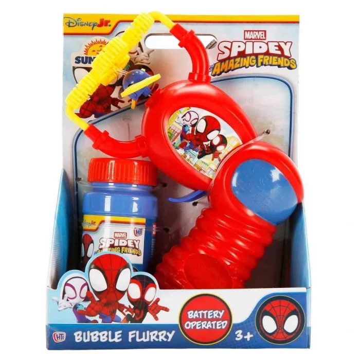 BUĞZ Spidey And His Amazing Friends Bubble Flurry Köpük Tabancası