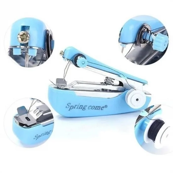 BUĞZ Spring Come Mini Kolay Seyehat Ve Ev Tipi El Dikiş Dikme Makinası