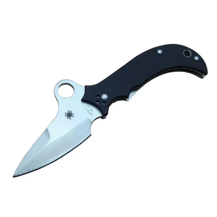  Spyderco VG-10 Khalsa Kamp Çakı 18 cm, Kemerlikli