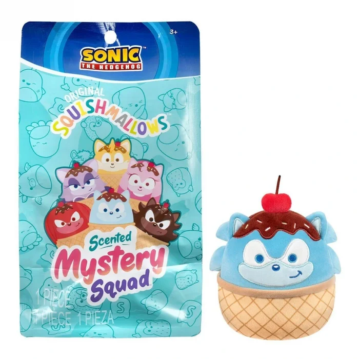 BUĞZ SQ SG00228 Squishmallows Mystery Squad Sonic Sürpriz Figür 13 cm
