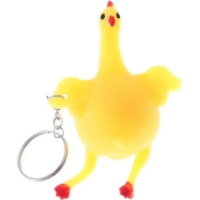 BUĞZ Squishy Yumurtlayan Tavuk Anahtarlık