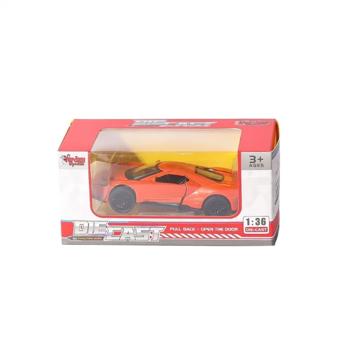  SR-2210-11-12-13 Çek Bırak Spor Araba 1:36