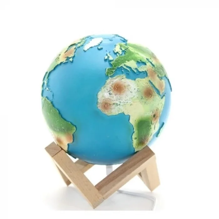  Standlı Işıklı Dünya Küre