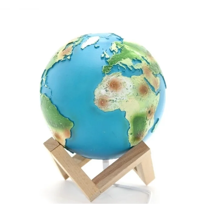 BUĞZ Standlı Işıklı Dünya Küre Alk2102