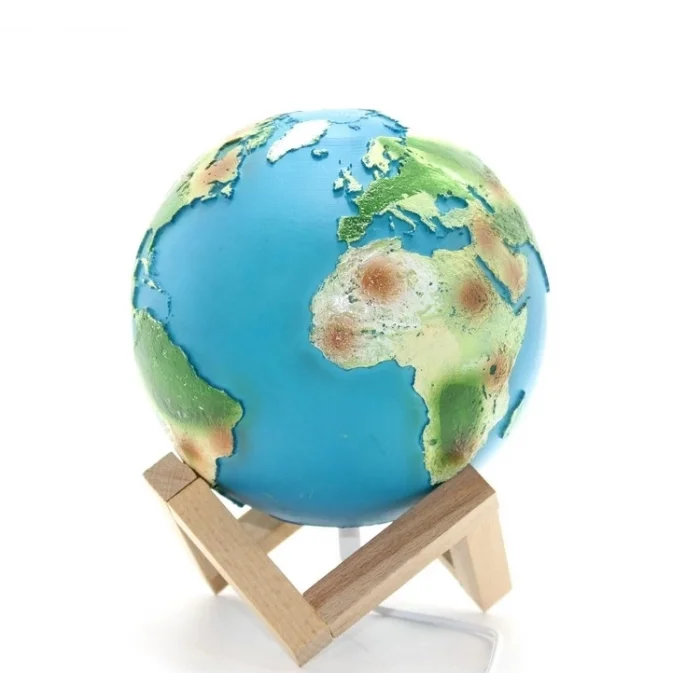 BUĞZ Standlı Işıklı Dünya Küre Alk2102