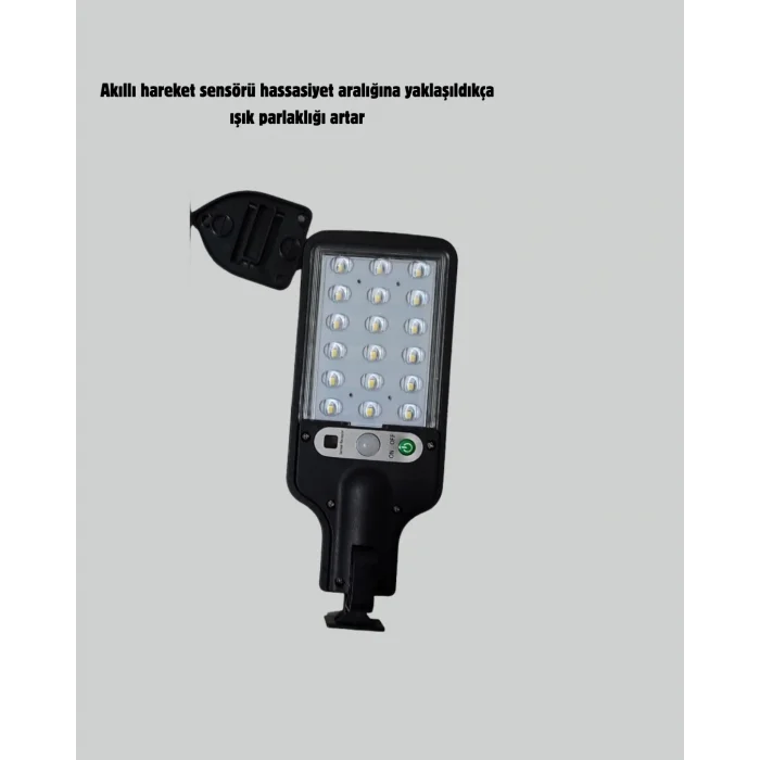 BUĞZ STL616 SENSÖRLÜ SOLAR SOKAK LAMBASI - BUĞZ