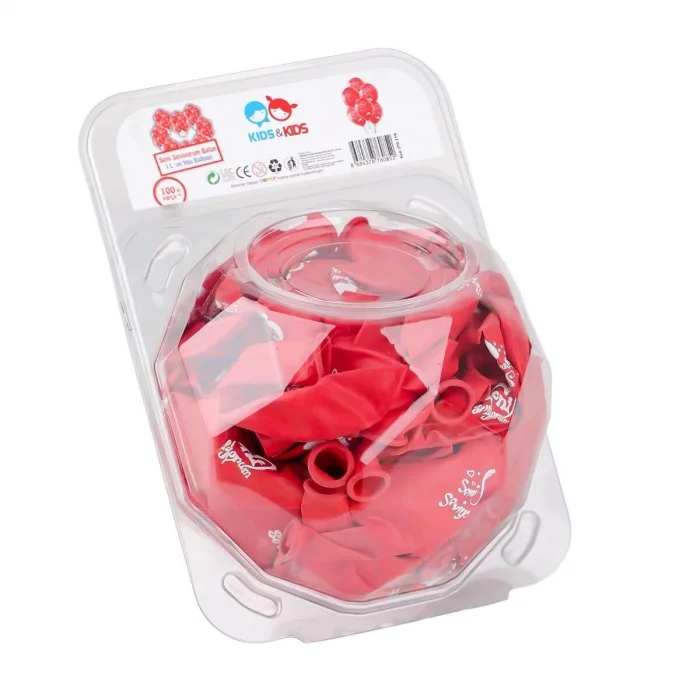  STR-119 Seni Seviyorum Balonu 100lü