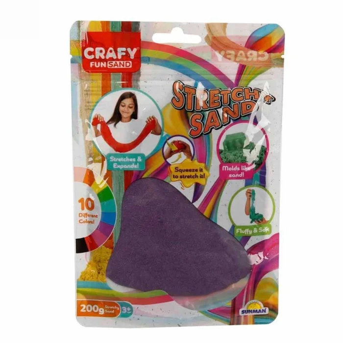  Streç Oyun Kumu Mor 200 gr