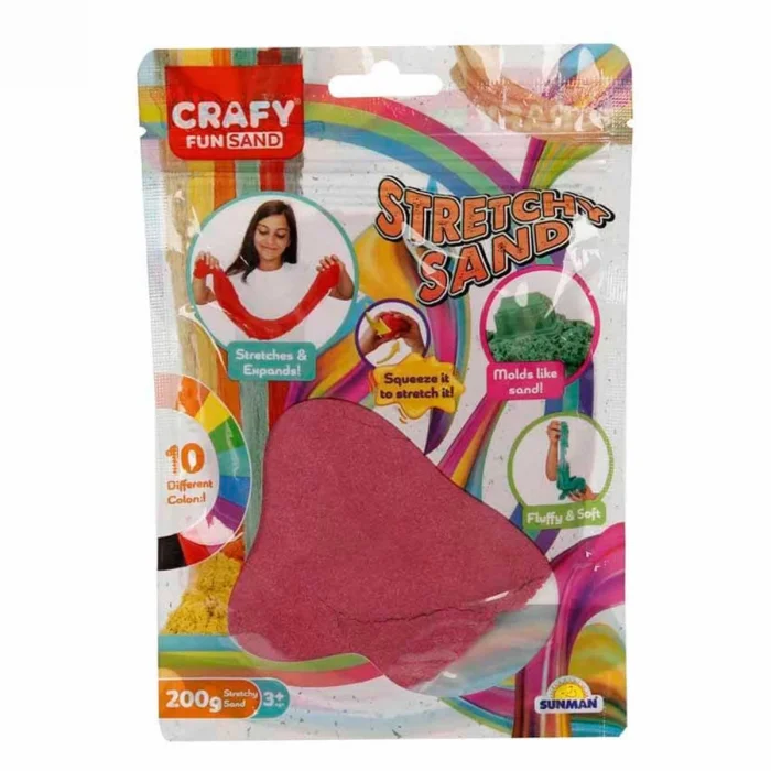  Streç Oyun Kumu Pembe 200 gr