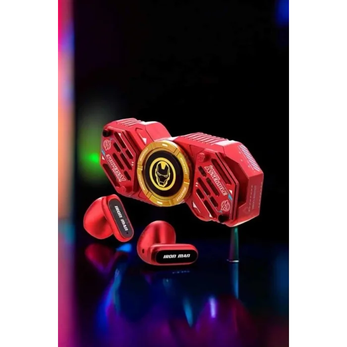 BUĞZ Stres Çarklı Bluetooth Kulaklık Kablosuz Kırmızı Yüksek Ses Kaliteli