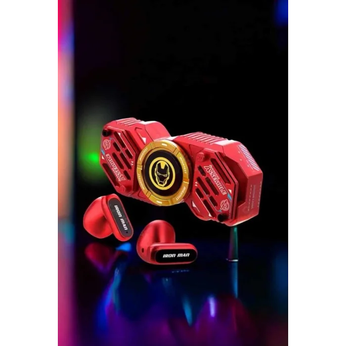 BUĞZ Stres Çarklı Bluetooth Kulaklık Kablosuz Kırmızı Yüksek Ses Kaliteli - BUĞZ