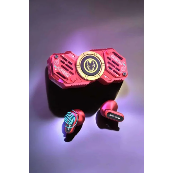 BUĞZ Stres Çarklı Bluetooth Kulaklık Kablosuz Kırmızı Yüksek Ses Kaliteli - BUĞZ