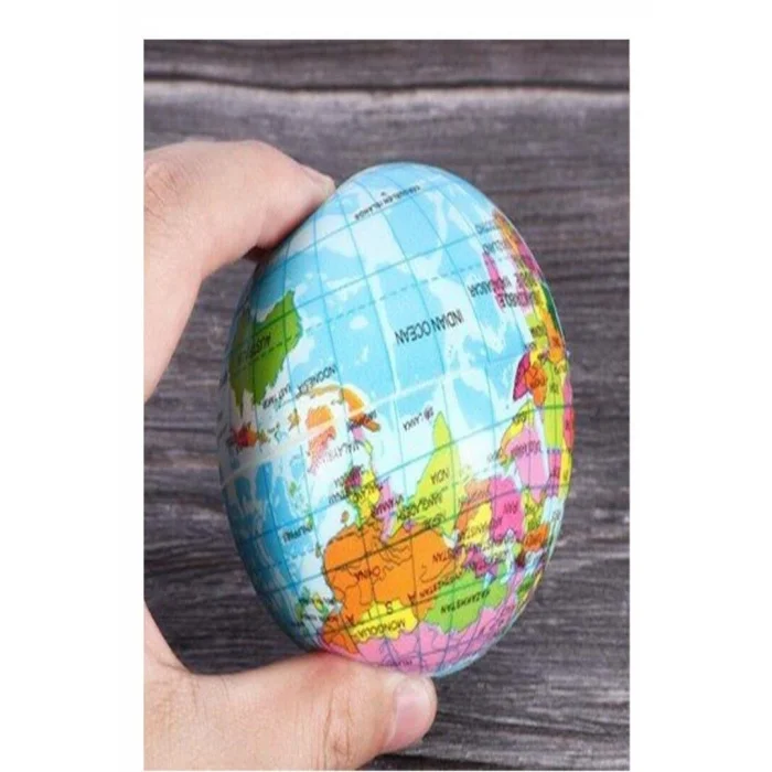 BUĞZ Stres Topu Dünya Haritalı - Büyük Boy