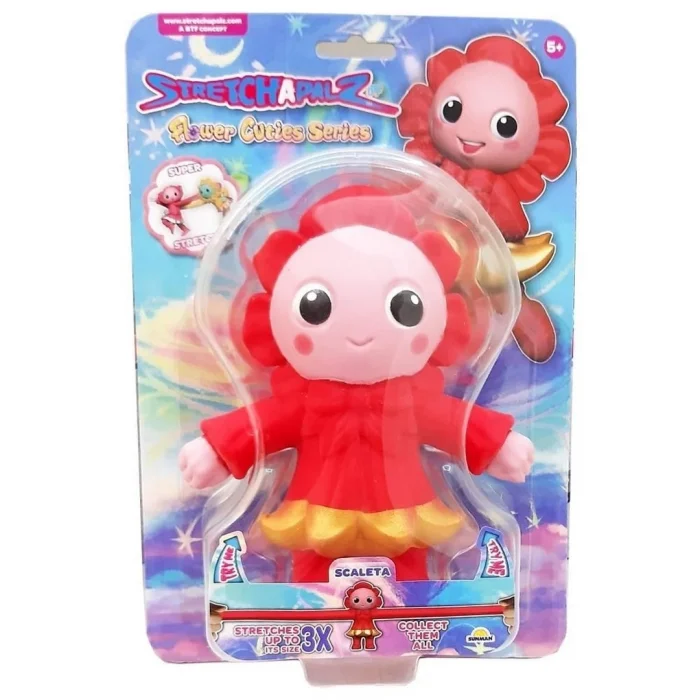  Stretch Çiçek Desenli Figürler 14 cm